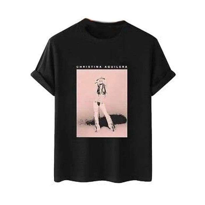 Christina Aguilera Stripped Graphic Tee 2000s Y2k